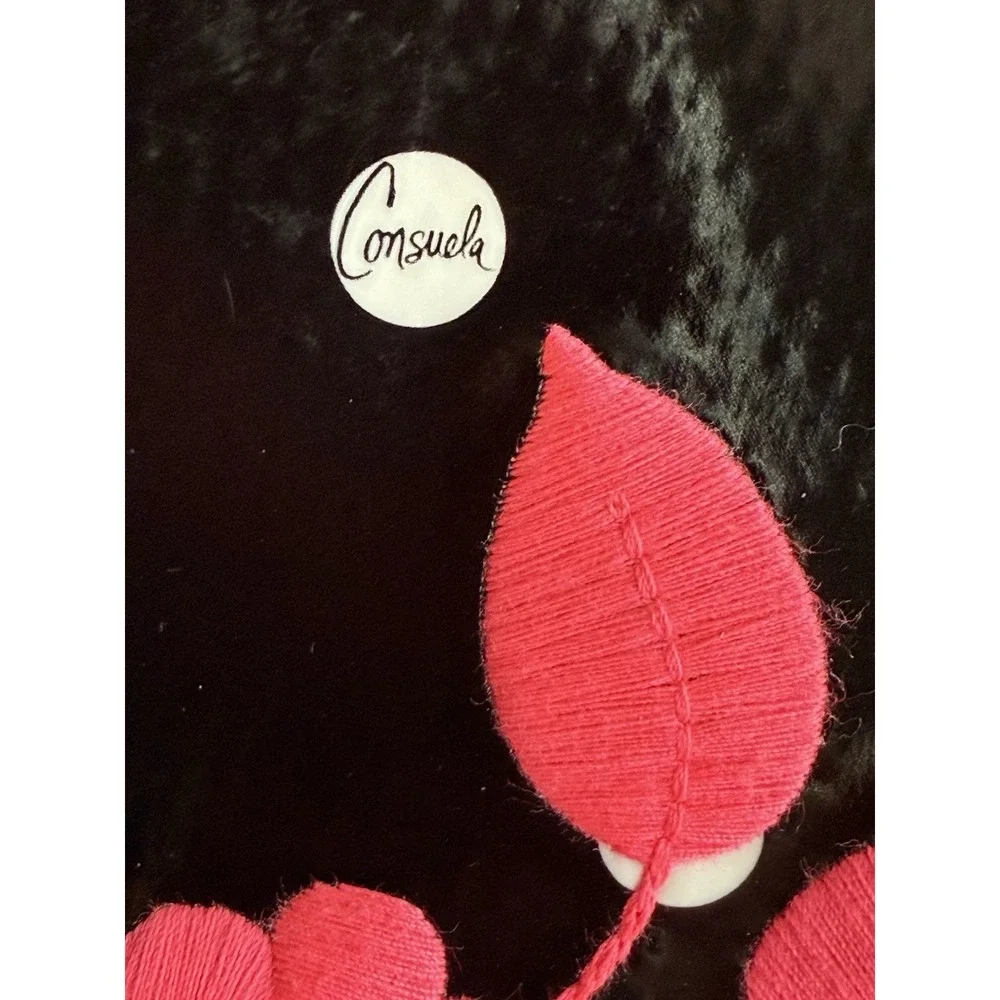 Consuela Black Polka Dot Pink Valentina Tote Retired Large‎ NWT  **READ** - Picture 14 of 16